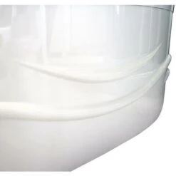 Faldón De Bañera FANY - Motivo De Onda 140x140cm - ABS - Blanco -Hogar Baño Tienda 6782264 3