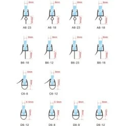 Junta De Estanqueidad De 90 Cm, Goma Para Cristal De 8mm De Mampara De Ducha -Hogar Baño Tienda 69425844 3