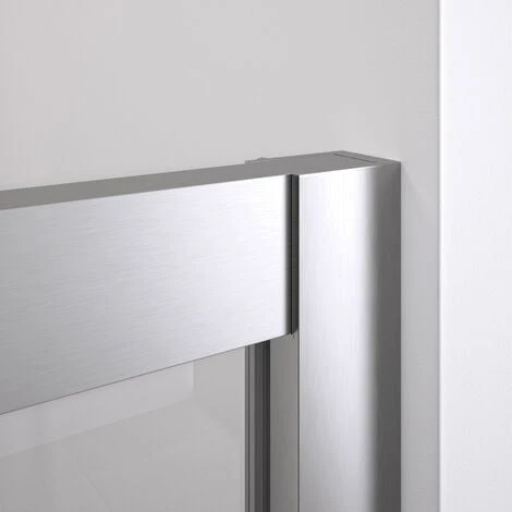 Mampara De Ducha Frontal Ducha 2 Fijos + 2 Correderas 145-150 Cm (ancho Adaptable) Altura 195 Cm Plata Brillo Vidrio 6mm Transparente Antical 4 Mampara De Ducha Frontal Ducha 2 Fijos + 2 Correderas 145-150 Cm (ancho Adaptable) Altura 195 Cm Plata Brillo Vidrio 6mm Transparente Antical - Imagen 2