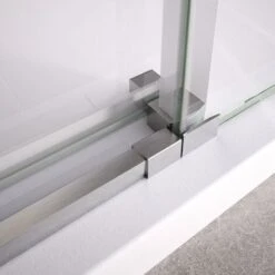 Mampara De Ducha Frontal Ducha 2 Fijos + 2 Correderas 145-150 Cm (ancho Adaptable) Altura 195 Cm Plata Brillo Vidrio 6mm Transparente Antical 9 Mampara De Ducha Frontal Ducha 2 Fijos + 2 Correderas 145-150 Cm (ancho Adaptable) Altura 195 Cm Plata Brillo Vidrio 6mm Transparente Antical -Hogar Baño Tienda 70239751 3