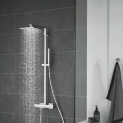 GROHE Columna De Ducha Termostática Euphoria Cube System 230 -Hogar Baño Tienda 70903590 3