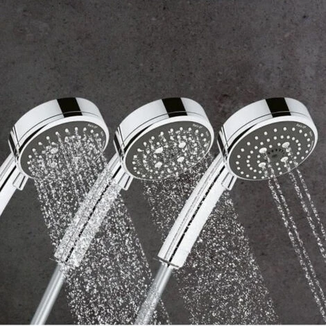 GROHE Vitalio Comfort 100 Teleducha De 3 Chorros Cromo 6 GROHE Vitalio Comfort 100 Teleducha De 3 Chorros Cromo - Imagen 4