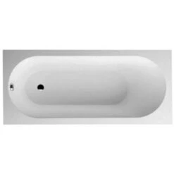Villeroy & Boch Oberon Bañera Rectangular Solo, 1600 X 750 Mm, Blanco