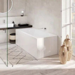 Villeroy & Boch Oberon Bañera Rectangular Solo, 1600 X 750 Mm, Blanco -Hogar Baño Tienda 70906308 3