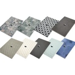 Villeroy & Boch VILLEROY ET BOCH Bandeja Empotrable De Cerámica Subway Infinity ViPrint, 90 X 90, Efecto Beige Lodge -Hogar Baño Tienda 70907881 3