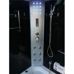 SIMBA Bañera Hidromasaje Bañera De Esquina Ducha Cabina MILAN 130 X 130 Cm H 220cm -Hogar Baño Tienda 7171050 4