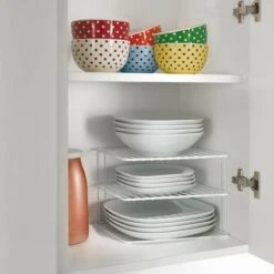 Rinconera 3 Niveles SILOS De Metaltex. Color Blanco -Hogar Baño Tienda 77159936 3