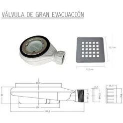 Plato De Ducha Resina Nueva Textura Pizarra Crema 1013 - Modelo Vega - Gresinex Medidas Platos De Ducha: 70x80 -Hogar Baño Tienda 77337028 4