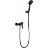 Grifo De Ducha Belgica Negro Mate [ IMEX® ] -Hogar Baño Tienda 80865593 1