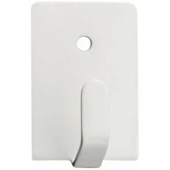 COLGADOR ADHESIVO BLANCO BL.4 UNIDADES