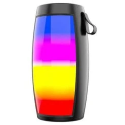 RGB Colorido Luminoso Inalámbrico Bluetooth-compatible Altavoz Ligero Portátil Tarjeta Fm Altavoz Reproductor De Música Con Cordón