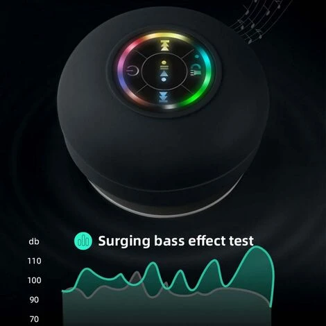 Mini Altavoz De Diente Azul Portátil Impermeable A Prueba De Sudor Altavoces Manos Libres Inalámbricos Para Duchas Baño Para Todos Los Teléfonos 7 Mini Altavoz De Diente Azul Portátil Impermeable A Prueba De Sudor Altavoces Manos Libres Inalámbricos Para Duchas Baño Para Todos Los Teléfonos - Imagen 5