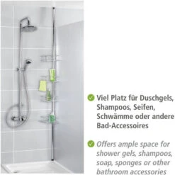 WENKO Estantería Telescópica Dolcedo -Hogar Baño Tienda 8423938 4