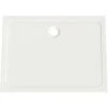 Bandeja De Ducha De Diseño Blanco 120x90x3cm