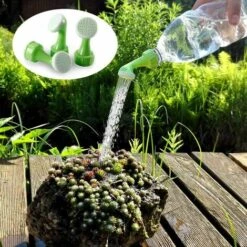 10 Uds Tapa De Botella De Riego, Botellas De Spray Para Cabezal De Ducha, Para Botellas De Agua, Herramienta De Riego Para Macetas -Hogar Baño Tienda 86010280 3