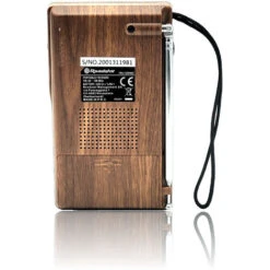 Roadstar TRA-1230WD Radio Portátil FM Analógica, Funciona A Pilas, Toma De Auriculares Transistor Pequeño Y Ligero Madera -Hogar Baño Tienda 87084054 4