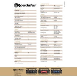 Roadstar RCR-3025EBT/BK Radio Cassette Vintage Años 80 Portátil Multibanda AM /FM /SW Reproductor Grabador A Cinta, USB Negro -Hogar Baño Tienda 87084056 3