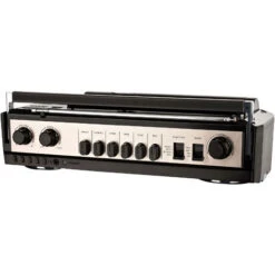 Roadstar RCR-3025EBT/BK Radio Cassette Vintage Años 80 Portátil Multibanda AM /FM /SW Reproductor Grabador A Cinta, USB Negro -Hogar Baño Tienda 87084056 5
