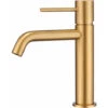 Grifo De Lavabo Monza Oro Cepillado [ IMEX® ] -Hogar Baño Tienda 87900116 1