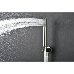 Conjunto De Ducha Termostático Empotrado Monza [ IMEX® ] -Hogar Baño Tienda 88500703 4