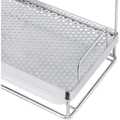 Estanterías Y Cestas De Ducha Organizador De Fregadero Bandeja De Cocina De Acero Inoxidable Portaesponjas Organizador De Lavabo Caddy HENGMEI 5 Estanterías Y Cestas De Ducha Organizador De Fregadero Bandeja De Cocina De Acero Inoxidable Portaesponjas Organizador De Lavabo Caddy HENGMEI - Imagen 3