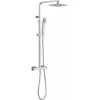 Columna Termostática Skara Con Rociador Acero 20 - KÄLLA -Hogar Baño Tienda 88898435 1