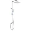 DALMO Columna Ducha, Sistema De Ducha Con Alcachofa, Conjunto Ducha Regulable Metal Completo Con 3 Cabezales De Ducha, Grifo Ducha De Altura Adjustable, Conjunto Combinado De Ducha De ángulo Cariable -Hogar Baño Tienda 89048011 1