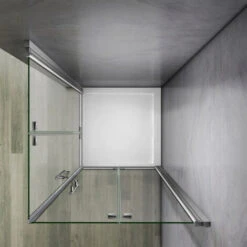 Mamparas Ducha Angular Doble Puerta Plegable 6mm Antical 90x70x185cm -Hogar Baño Tienda 8935589 3