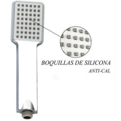 Aica Columna Ducha Cromada Con Grifo Termostático 38°C, Ducha De Baño, Rociador Cuadrado Con Manguera Cromada Plata Brillante, Ducha Lluvia, 80-116 Cm 9 Aica Columna Ducha Cromada Con Grifo Termostático 38°C, Ducha De Baño, Rociador Cuadrado Con Manguera Cromada Plata Brillante, Ducha Lluvia, 80-116 Cm -Hogar Baño Tienda 90755212 3