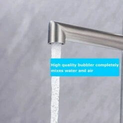 ONECE Grifo De Lavabo, Grifo Baño Monomando, Grifos Mezclador Para Lavabo Anti-ruido, Grifo Lavabo De Acero Inoxidable 304, Aireador Extraíble, Agua Fría Y Caliente, Válvula De Cerámica, Cepillado 9 ONECE Grifo De Lavabo, Grifo Baño Monomando, Grifos Mezclador Para Lavabo Anti-ruido, Grifo Lavabo De Acero Inoxidable 304, Aireador Extraíble, Agua Fría Y Caliente, Válvula De Cerámica, Cepillado -Hogar Baño Tienda 90996696 3