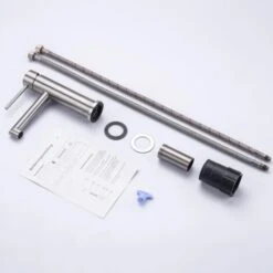 ONECE Grifo De Lavabo, Grifo Baño Monomando, Grifos Mezclador Para Lavabo Anti-ruido, Grifo Lavabo De Acero Inoxidable 304, Aireador Extraíble, Agua Fría Y Caliente, Válvula De Cerámica, Cepillado 11 ONECE Grifo De Lavabo, Grifo Baño Monomando, Grifos Mezclador Para Lavabo Anti-ruido, Grifo Lavabo De Acero Inoxidable 304, Aireador Extraíble, Agua Fría Y Caliente, Válvula De Cerámica, Cepillado -Hogar Baño Tienda 90996696 5