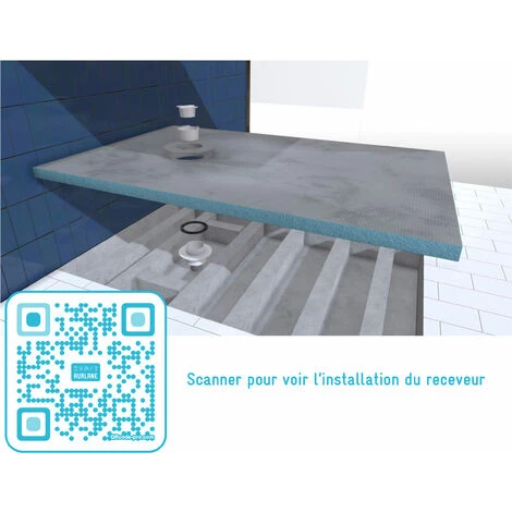 Plato De Ducha De Obra Recortable 160x90cm+ Válvula Horizontal - RAINY 4 Plato De Ducha De Obra Recortable 160x90cm+ Válvula Horizontal - RAINY - Imagen 2