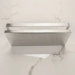 Estante De Ducha Para Colgar En La Pared De Acero Inoxidable, Cesta De Cocina Para Almacenamiento (plata, 23 Cm) -Hogar Baño Tienda 92834858 3