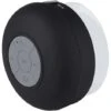 Manos Libres Ip4 Altavoz Bluetooth A Prueba De Agua Micrófono Incorporado Con Ventosa (Negro) -Hogar Baño Tienda 93547255 1