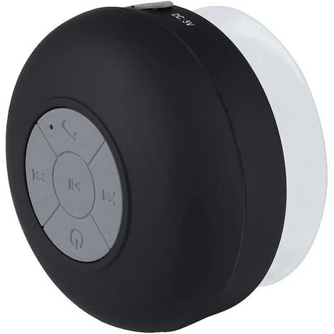 Manos Libres Ip4 Altavoz Bluetooth A Prueba De Agua Micrófono Incorporado Con Ventosa (Negro) 3 Manos Libres Ip4 Altavoz Bluetooth A Prueba De Agua Micrófono Incorporado Con Ventosa (Negro)