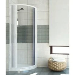 Cabina De Ducha Scorpion 80x80cm Abertura Semicircular Central -Hogar Baño Tienda 93984504 3