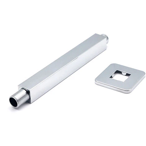 Brazo De Ducha Cuadrado Techo Altura 17cm. Soporte Para Duchón Rociador Fijo. De Formas Rectangulares Y Cuadradas Para Anclados A Techo 4 Brazo De Ducha Cuadrado Techo Altura 17cm. Soporte Para Duchón Rociador Fijo. De Formas Rectangulares Y Cuadradas Para Anclados A Techo - Imagen 2