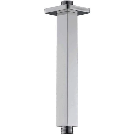 Brazo De Ducha Cuadrado Techo Altura 17cm. Soporte Para Duchón Rociador Fijo. De Formas Rectangulares Y Cuadradas Para Anclados A Techo 7 Brazo De Ducha Cuadrado Techo Altura 17cm. Soporte Para Duchón Rociador Fijo. De Formas Rectangulares Y Cuadradas Para Anclados A Techo - Imagen 5