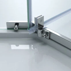 Doporro® Cabina De Ducha Pentagonal Rav08K 80x80x190 Mampara De Vidrio De Seguridad ESG Transparente Con Revestimiento Para Fácil Limpieza 11 Doporro® Cabina De Ducha Pentagonal Rav08K 80x80x190 Mampara De Vidrio De Seguridad ESG Transparente Con Revestimiento Para Fácil Limpieza -Hogar Baño Tienda 94172865 5