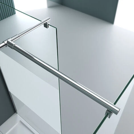 Doporro® Cabina De Ducha De Esquina Diseño Ravenna18, 70x100x195cm Con Puerta Corrediza Y Vidrio Templado De Seguridad Transparente, Entrada Izquierda Incluye Revestimiento Para Facil Limpieza 7 Doporro® Cabina De Ducha De Esquina Diseño Ravenna18, 70x100x195cm Con Puerta Corrediza Y Vidrio Templado De Seguridad Transparente, Entrada Izquierda Incluye Revestimiento Para Facil Limpieza - Imagen 5