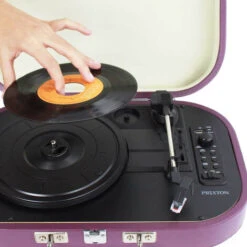 Tocadiscos VC410 Turquesa -Hogar Baño Tienda 95322914 4