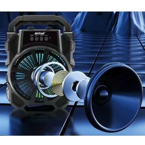 Altavoz Bluetooth Multifuncional Cassa Cassa Wireless Q-YX2171 5 Altavoz Bluetooth Multifuncional Cassa Cassa Wireless Q-YX2171 - Imagen 3