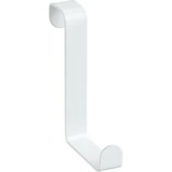 No Name Gancho De Pelaje De Puerta Blanca Para 4