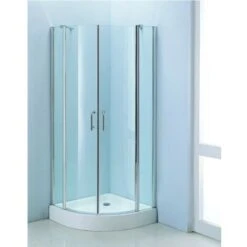 Mampara Ducha Lombok 80x80 Semicircular