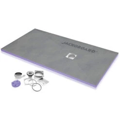 Jackon Plato De Ducha Jackon Aqua Decentral 1800x900x40mm Con Desagüe Horizontal Libre (4512098 + 4512007)