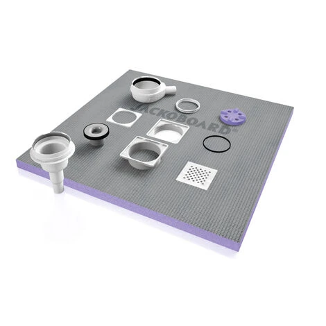 Jackon Plato De Ducha Aqua Centrado 1000x1000x40mm Con Desagüe Vertical Libre (4512088 + 4512008) 4 Jackon Plato De Ducha Aqua Centrado 1000x1000x40mm Con Desagüe Vertical Libre (4512088 + 4512008) - Imagen 2