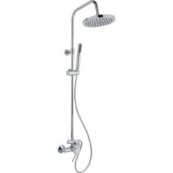 GRIFO DUCHA 130X90CM FLEXO BARRA+D/R EXTENSIBLE INOX PLAT VI