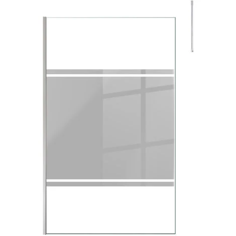 Mampara De Ducha 120x200cm Espejo - Profil + Barra De Techo Cromada - FREEDOM 2 MIRROR 5 Mampara De Ducha 120x200cm Espejo - Profil + Barra De Techo Cromada - FREEDOM 2 MIRROR - Imagen 3